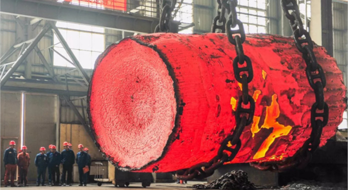 One of World biggest bearing ring rolling machine was successfully tested in Shandong